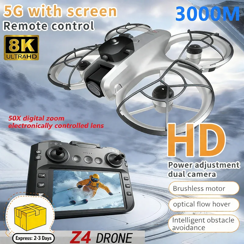 Kids Outdoor House Accessories - Yeni MINI Z4 Drone 4K Profesyonel