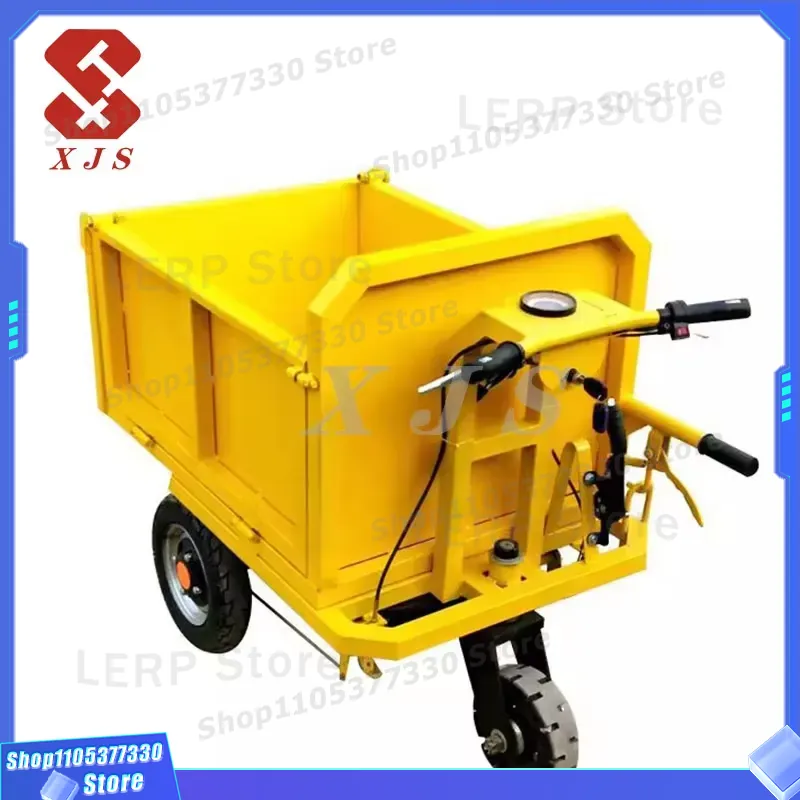 Kids Outdoor Dump Truck - Mini Elektrikli Damperli Kamyon Küçük Yükleyici