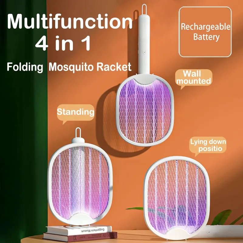Bug Catching Kit - USB Şarjlı Katlanabilir Elektrikli Sivrisinek Öldürücü