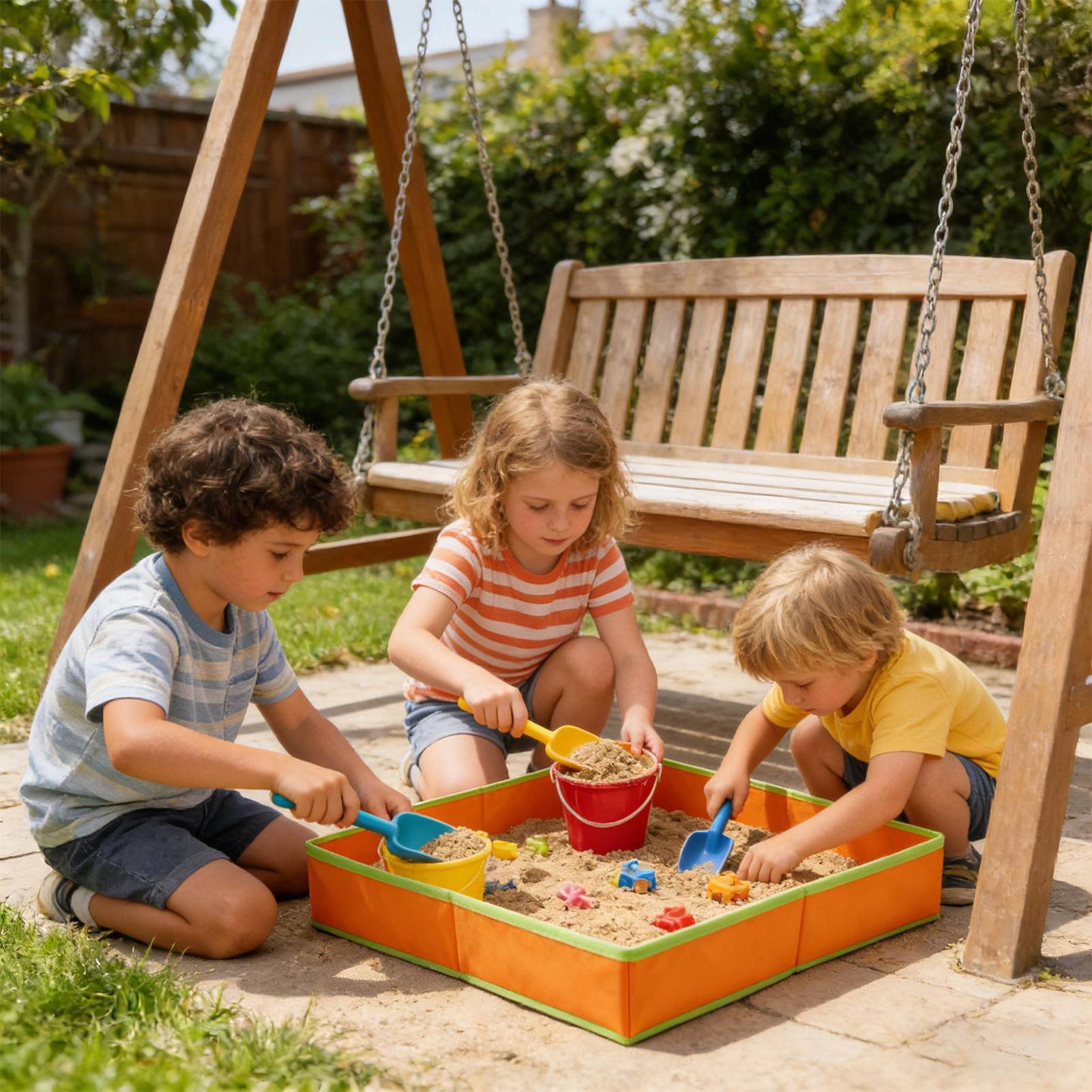 Kids Outdoor Mud Kitchen - 1 Adet Çocuklar İçin Kum Masası,