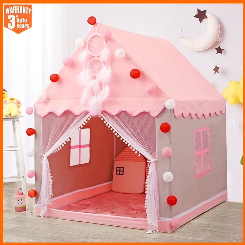 Kids Outdoor House Accessories - Çocuk Oyun Çadırı Prenses Kale Evi