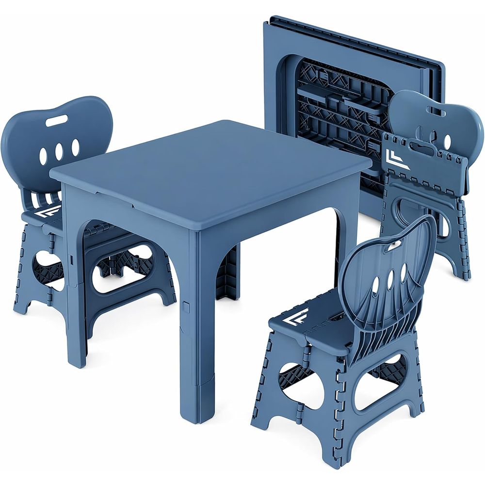 Kids Outdoor Chair - Katlanabilir Masa ve Sandalye Seti, Yüksekliği