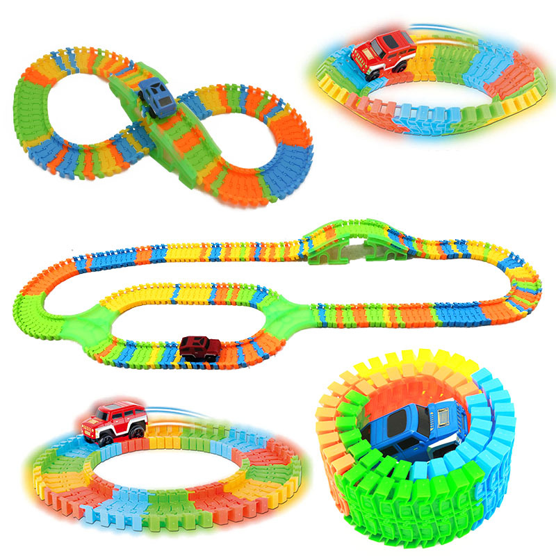 Hot Wheels Car Track Sets - DIY Montaj Evrensel Yarış Seti Parça