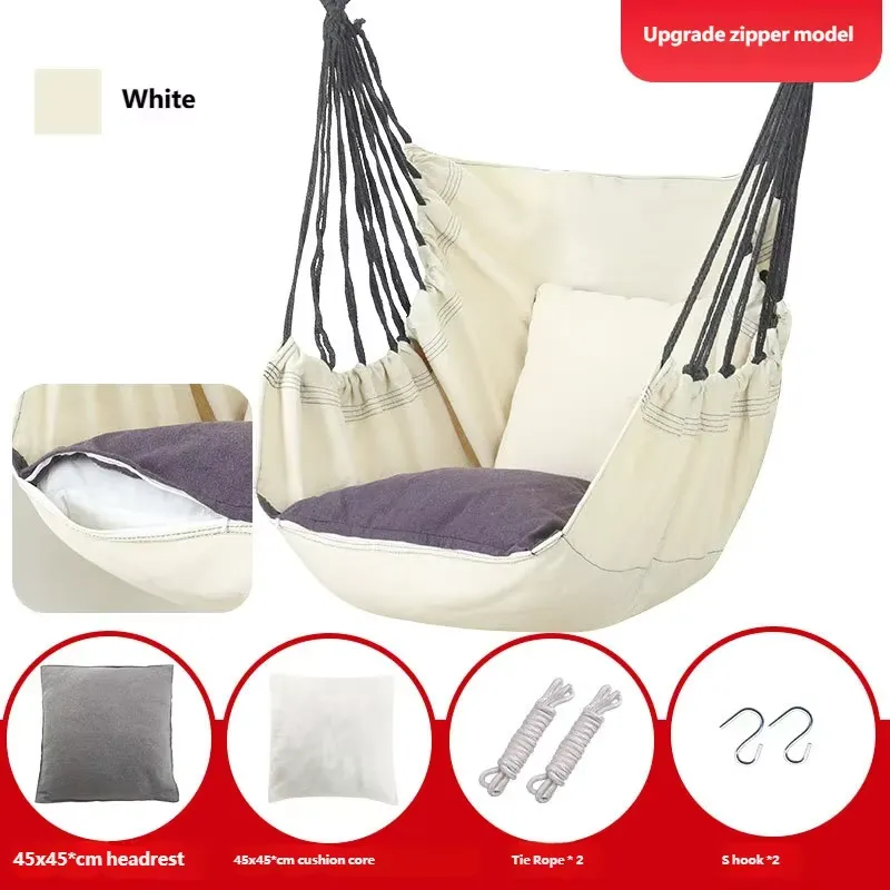 Kids Outdoor Chair - Kanvas Hamak Salıncak Sandalye Yastıklı Kapalı