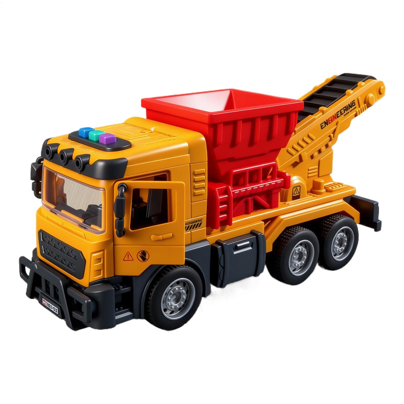 Kids Outdoor Dump Truck - Elektrikli Damperli Kamyon Oyuncak, Sesli ve