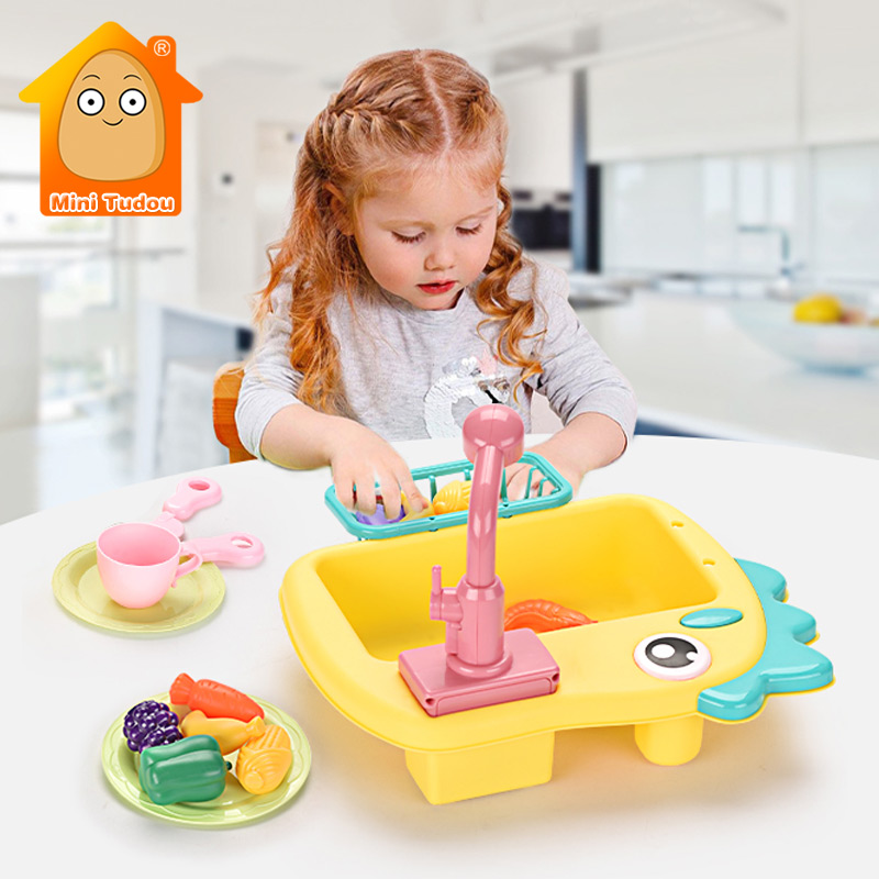Kids Outdoor Mud Kitchen - Çocuklar oyuncak mutfak Electirc su makinesi