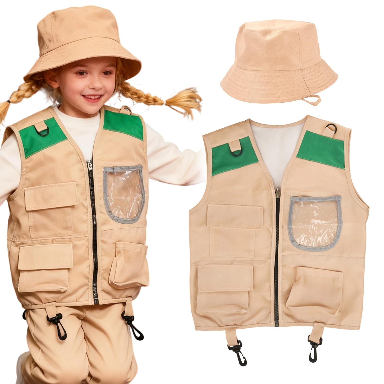 Kids Outdoor Adventure Kit - Safari Explorer Kostümü Çocuklar İçin Rol
