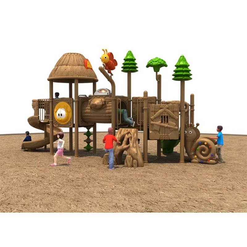 Kids Outdoor Park - Oyun Alanı Açık Hava Çocuk Kaydırağı
