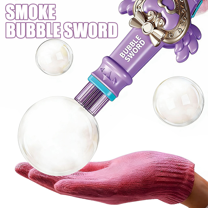 Bubble Sword Wand - Elastik Kabarcık Sis Sihirli Değnek Sevimli