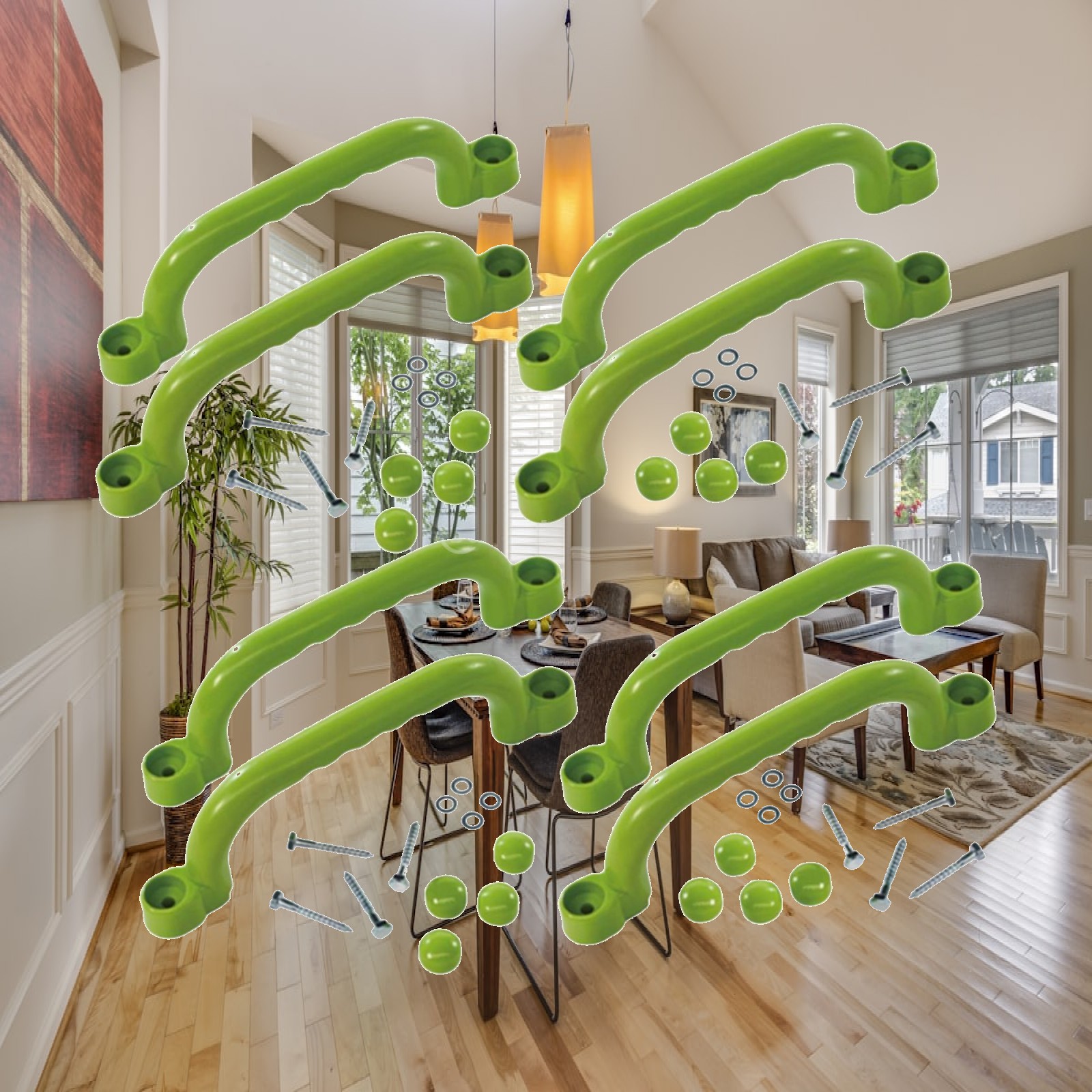 8x tırmanma kolları çocuk hedi - Kids Outdoor House Accessories incelemesi ve fiyatı