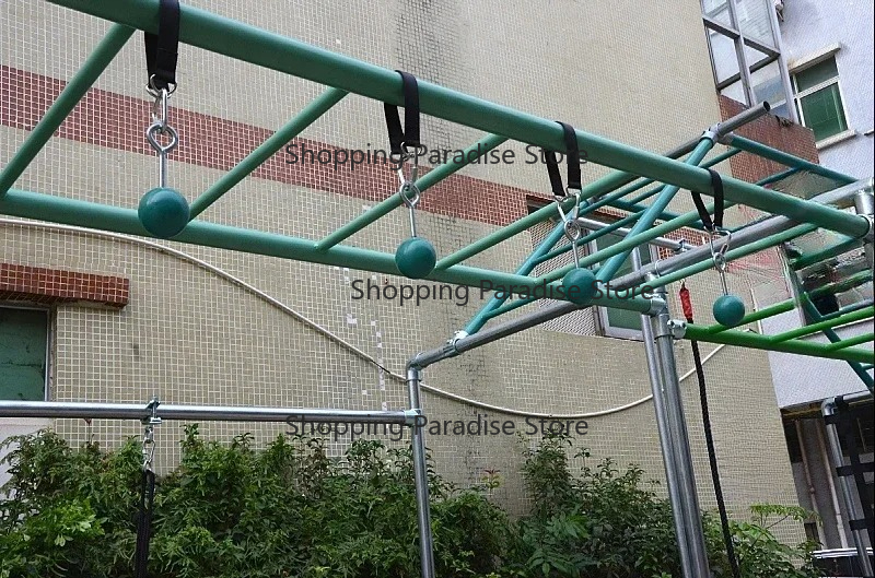 Çocuklar için arka bahçe ninja - Kids Outdoor Obstacle Course Equipment incelemesi ve fiyatı