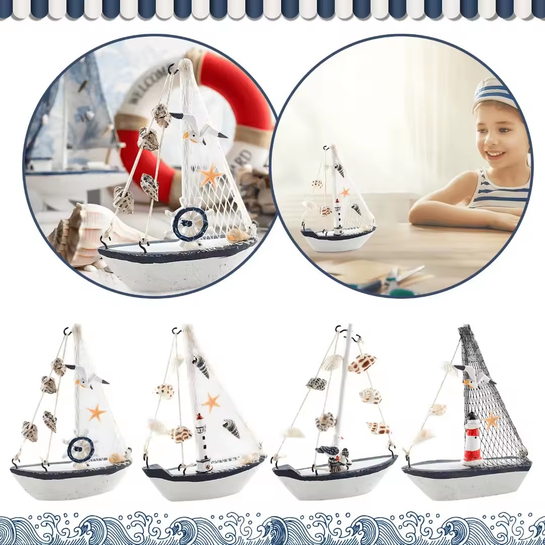Mini Deniz Tarzı Ahşap Yelkenl - Kids Outdoor Chair incelemesi ve fiyatı