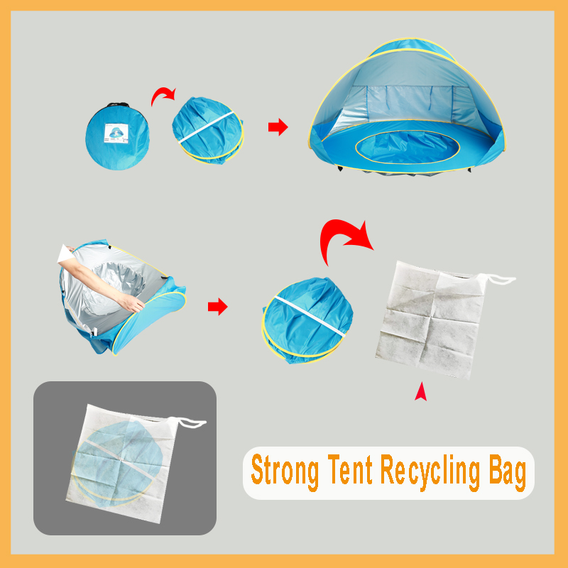 Bebek için plaj çadırı taşınab - Kids Outdoor House Accessories incelemesi ve fiyatı