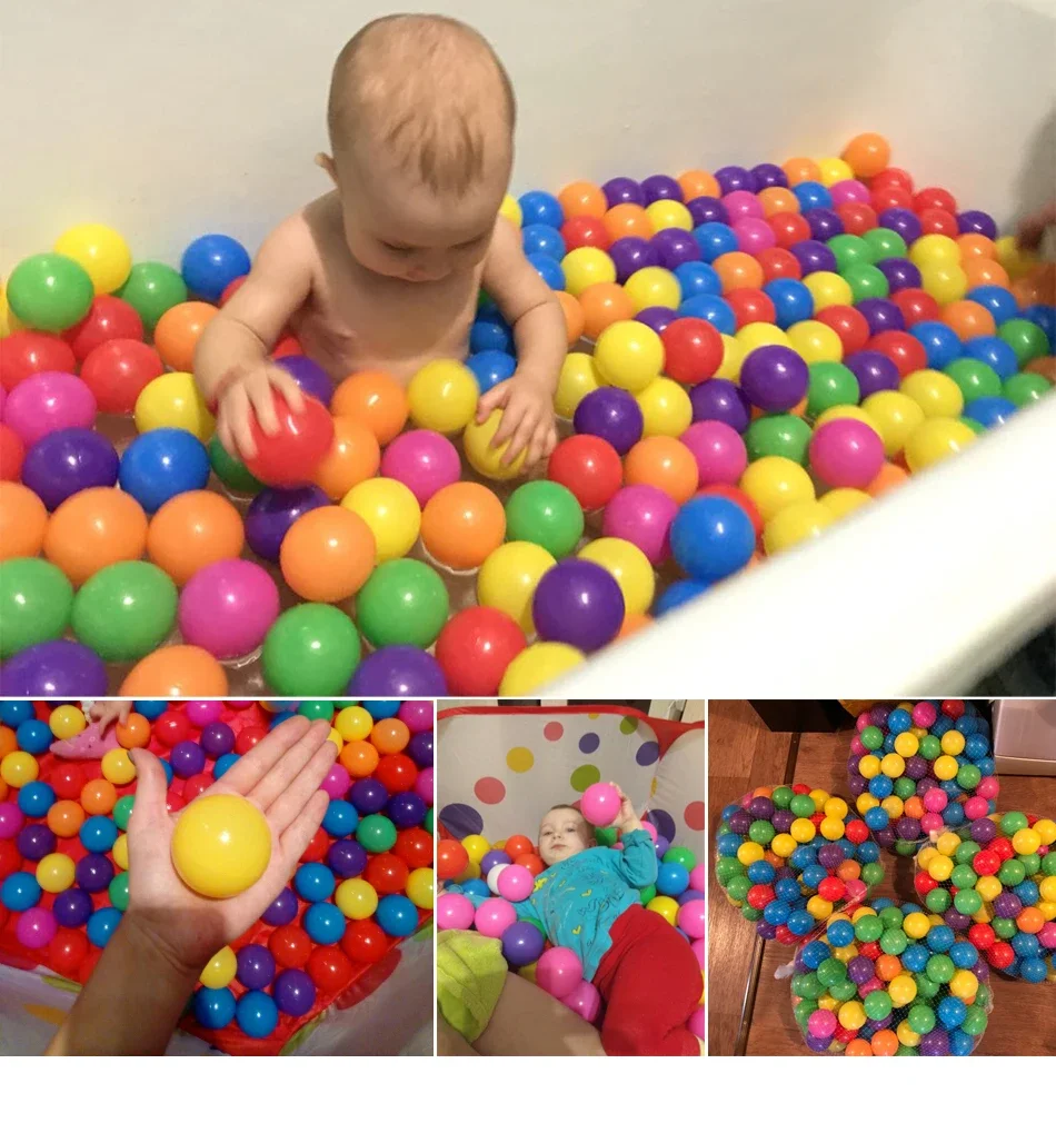 Çevre dostu renkli top yumuşak - Kids Outdoor House Accessories incelemesi ve fiyatı