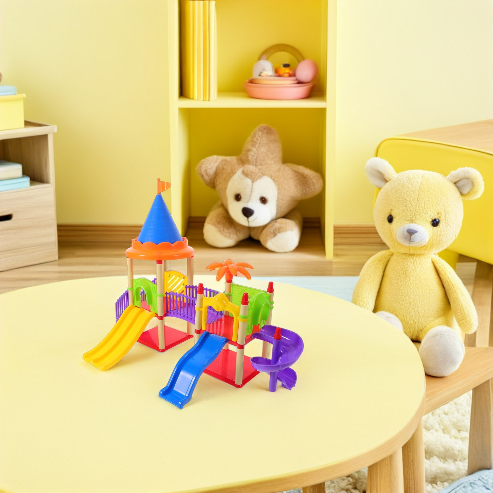 Mini Kaydıraklı Çocuk Oyun Ala - Kids Outdoor House Accessories incelemesi ve fiyatı