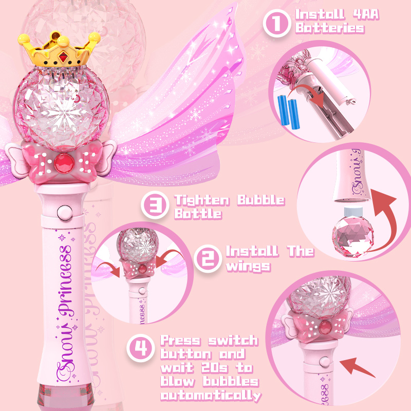 Prenses Melek Kanatlı Baloncuk - Bubble Sword Wand incelemesi ve fiyatı