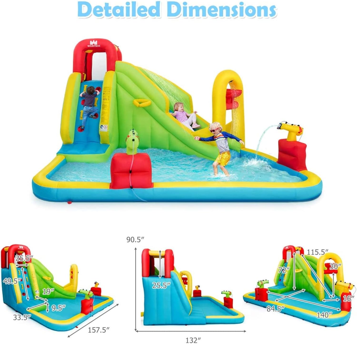 Çocuklar için Mega Şişme Su Pa - Kids Outdoor Park incelemesi ve fiyatı
