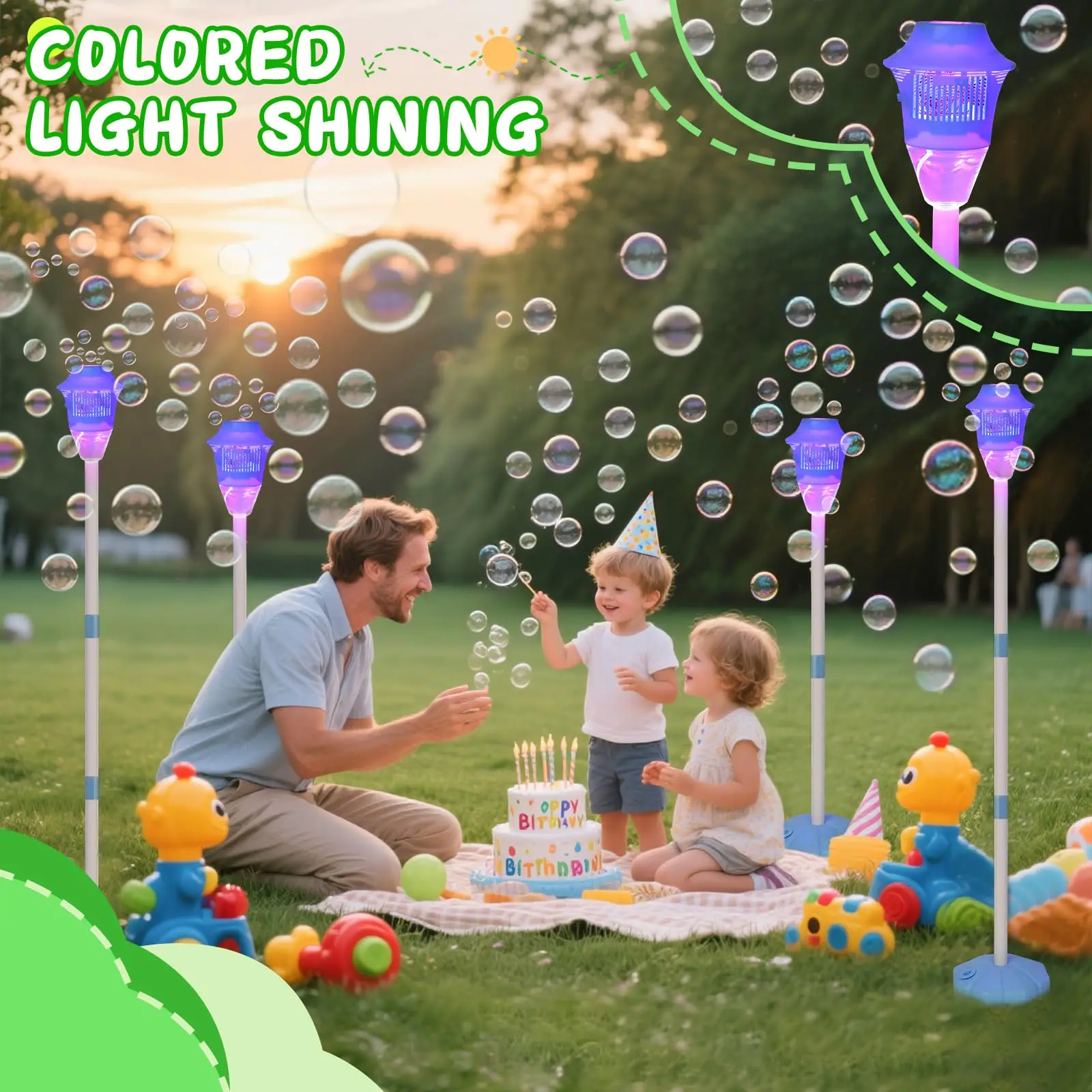 Işıklı ve Müzikli Açık Hava Ba - Bubble Sword Wand incelemesi ve fiyatı