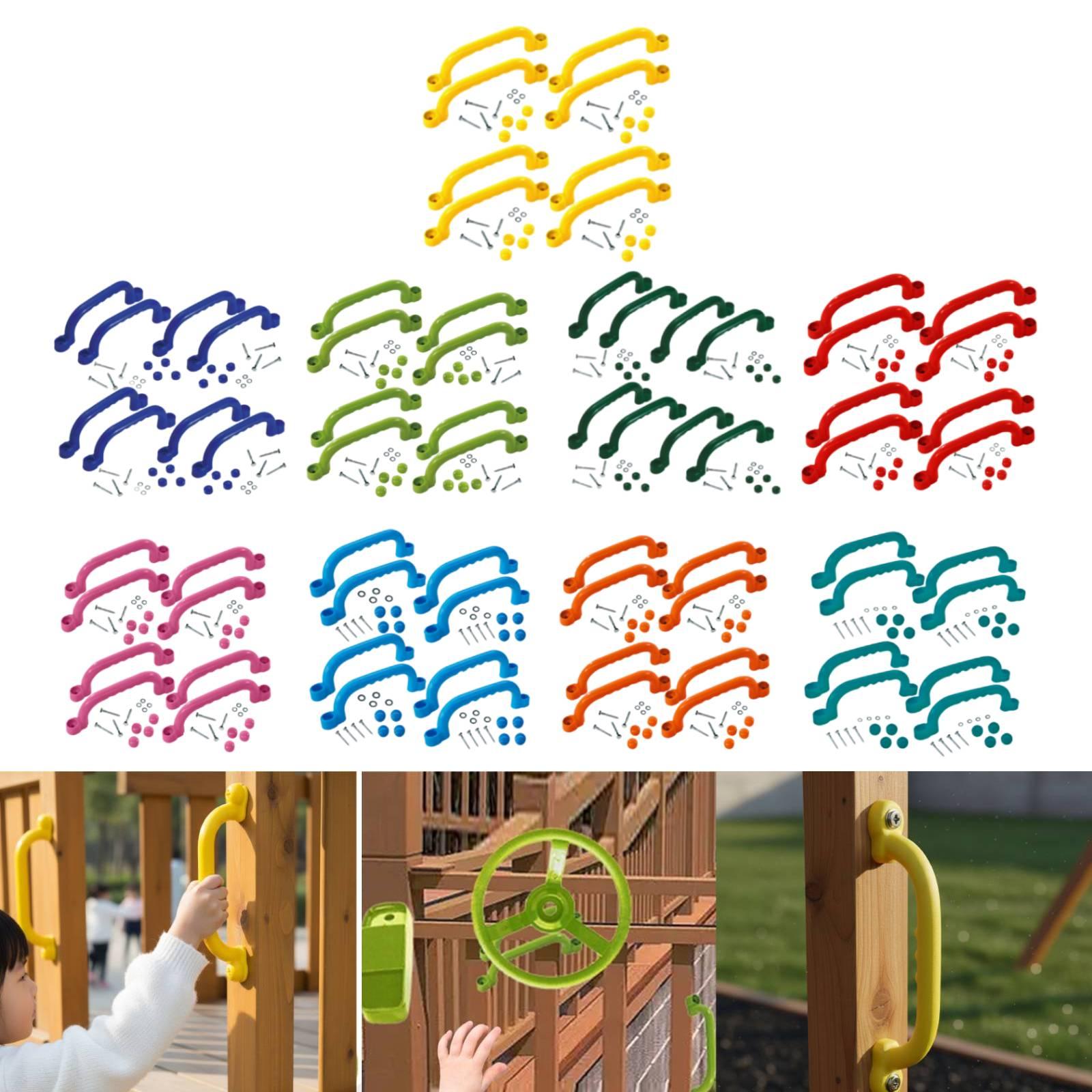 8 Parça Tırmanma Kulp Seti Açı - Kids Outdoor House Accessories incelemesi ve fiyatı