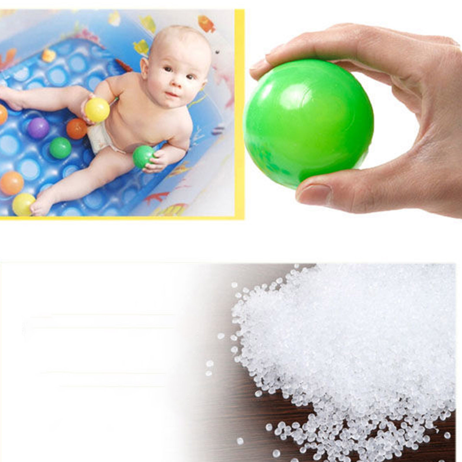 100 ADET 55MM Bebek Plastik To - Kids Outdoor House Accessories incelemesi ve fiyatı