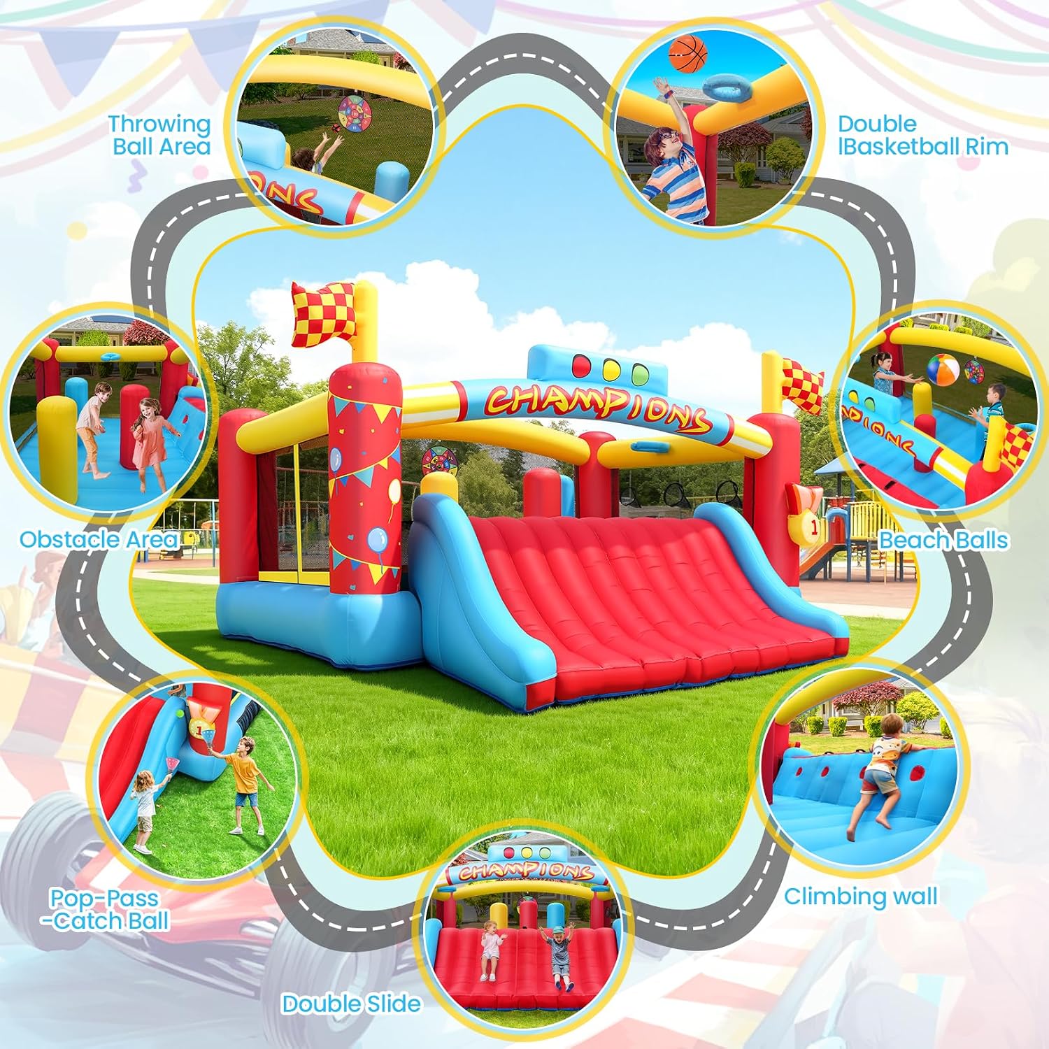 Büyük Çocuklar İçin Büyük Şişm - Kids Outdoor Park incelemesi ve fiyatı
