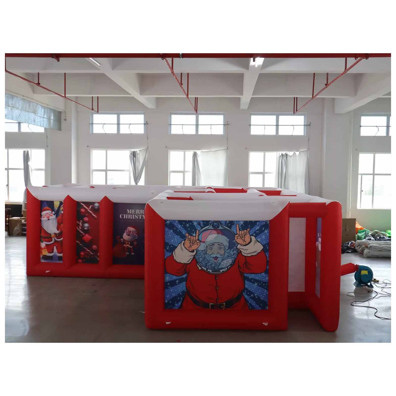 Büyük Kırmızı Beyaz Düz Tavanl - Kids Outdoor Games incelemesi ve fiyatı