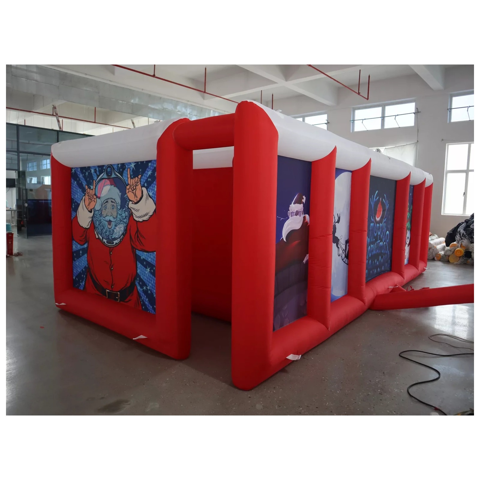 Büyük Kırmızı Beyaz Düz Tavanl - Kids Outdoor Games incelemesi ve fiyatı